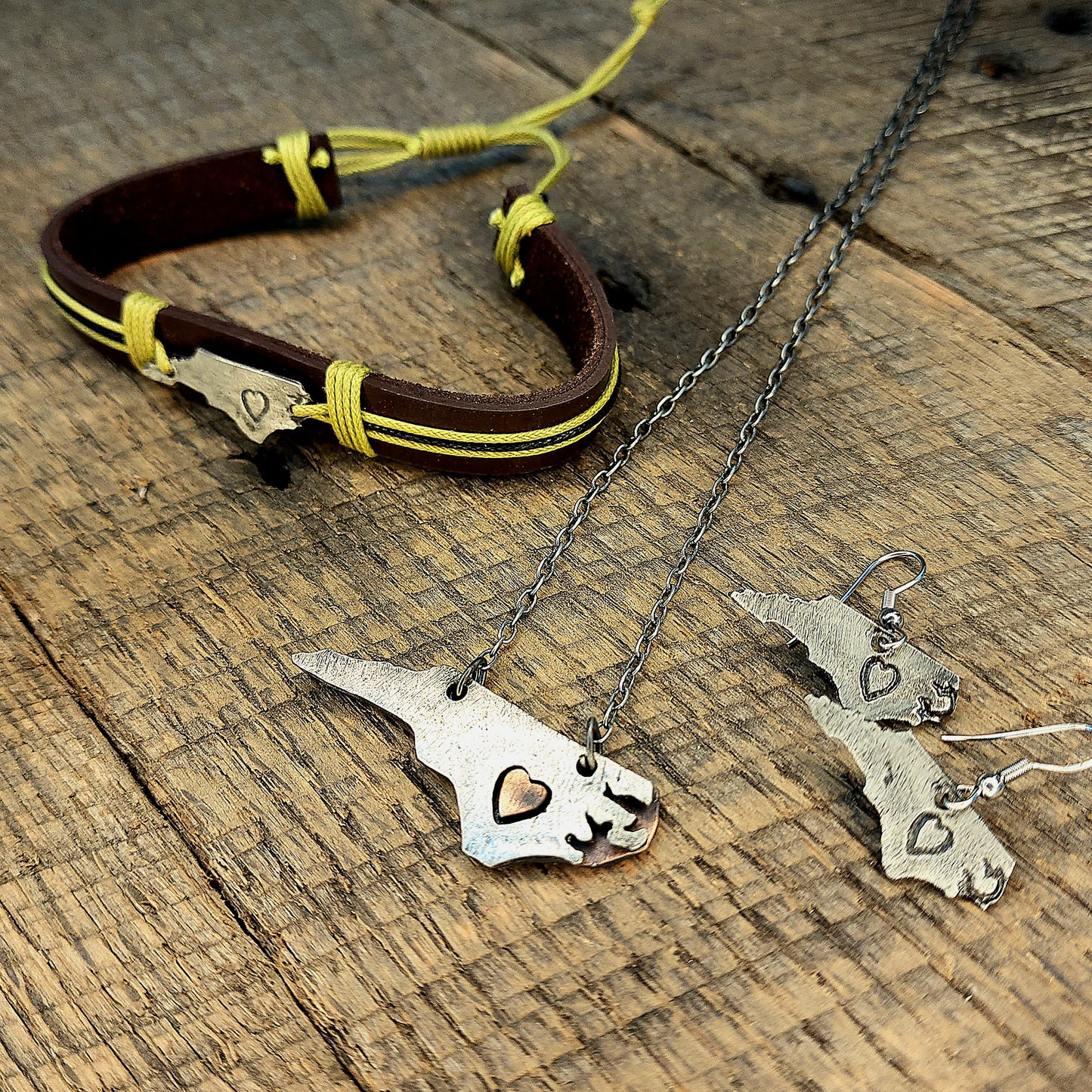 North Carolina Pewter Jewelry Collection