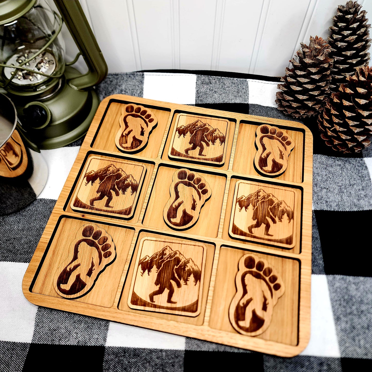 Big Foot Tic-Tac-Toe