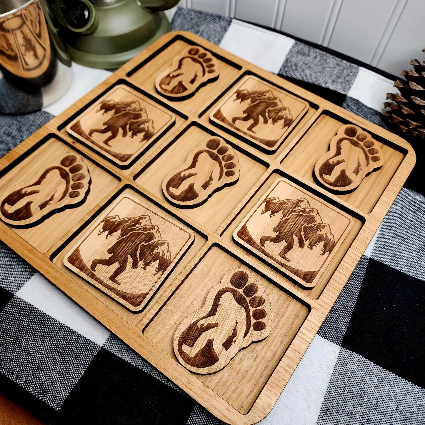 Big Foot Tic-Tac-Toe