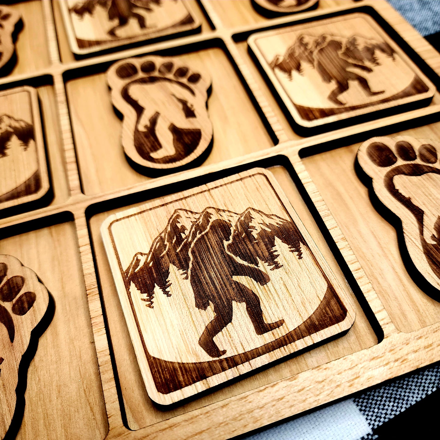 Big Foot Tic-Tac-Toe