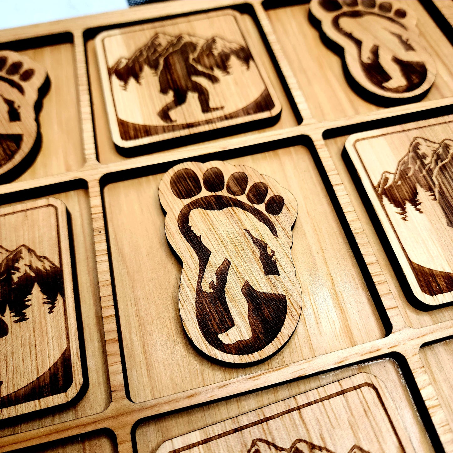 Big Foot Tic-Tac-Toe