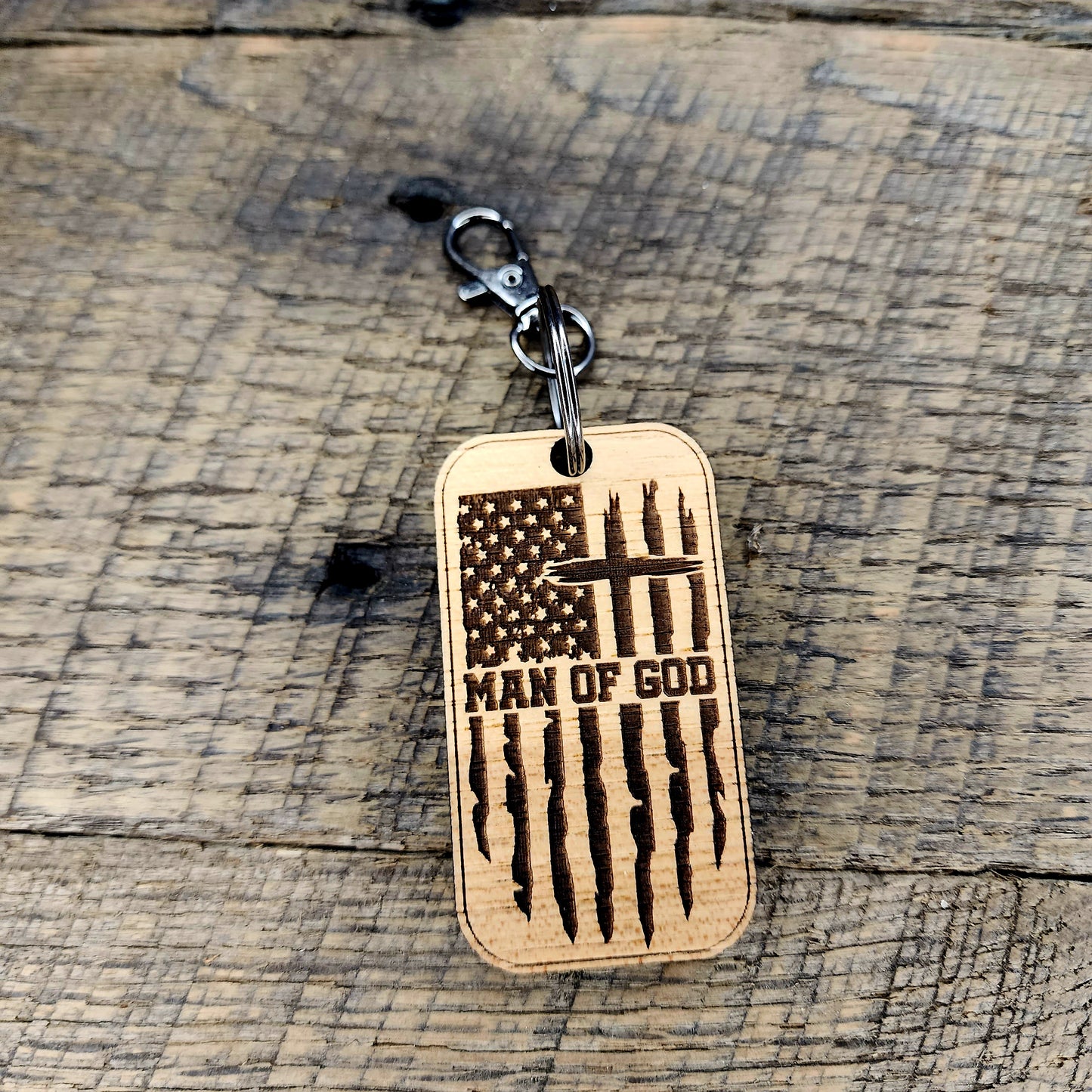 Man of God Keychain