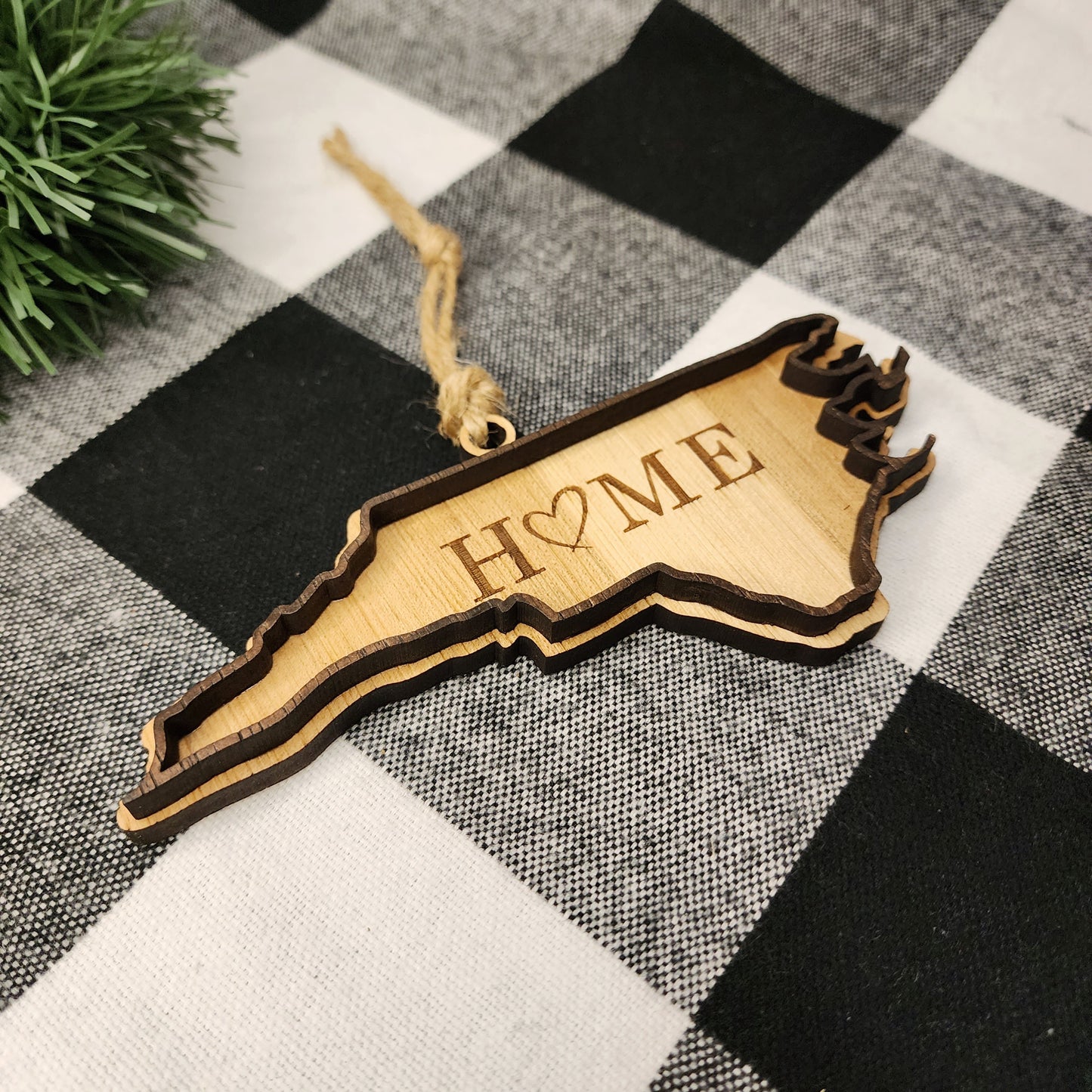 North Carolina Home Ornament