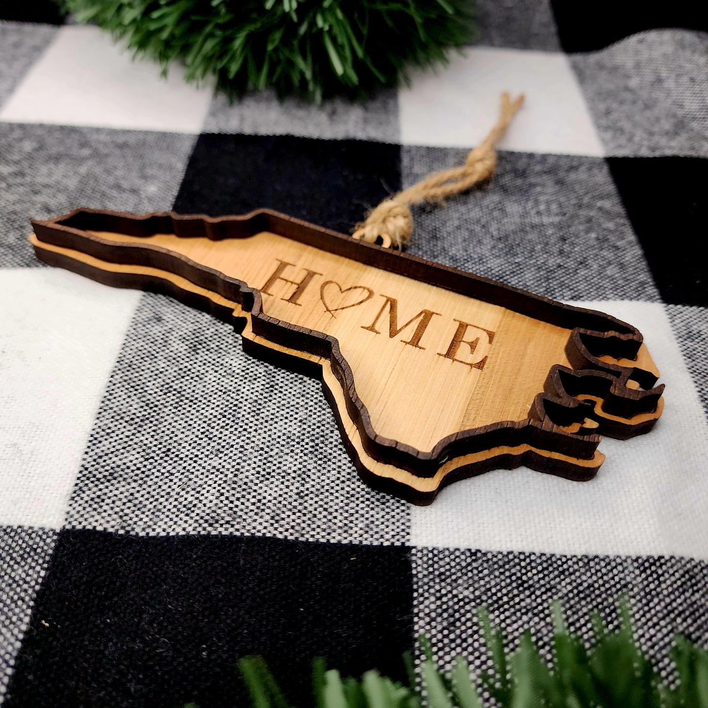 North Carolina Home Ornament