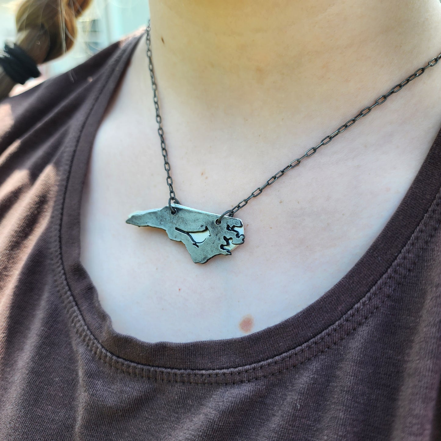 North Carolina Cardinal Necklace