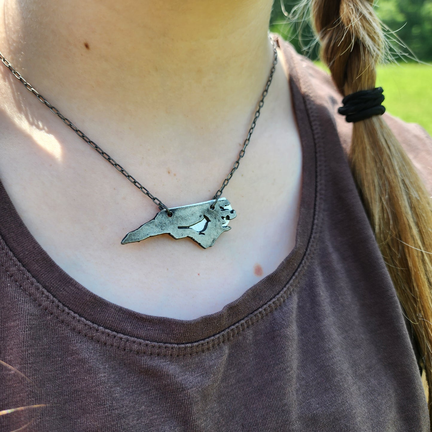 North Carolina Cardinal Necklace