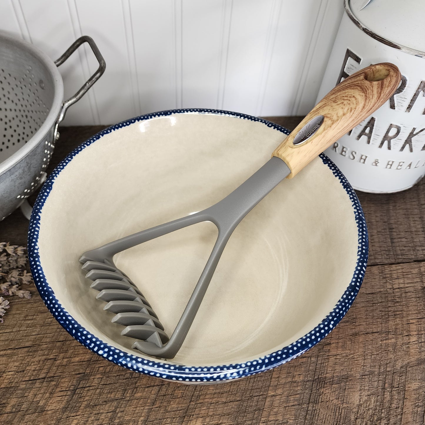 Studio Cuisine Faux Wood Nylon Masher