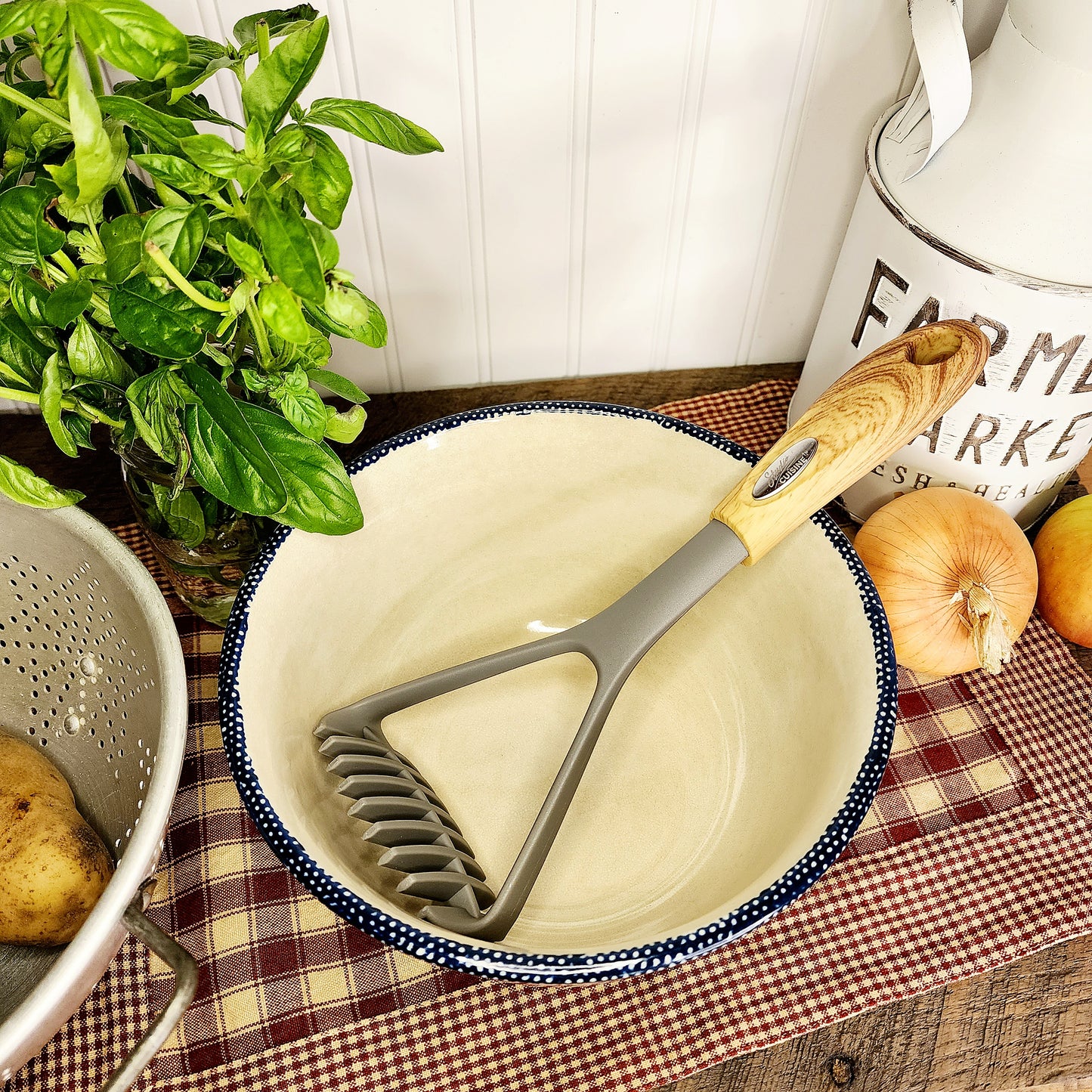 Studio Cuisine Faux Wood Nylon Masher