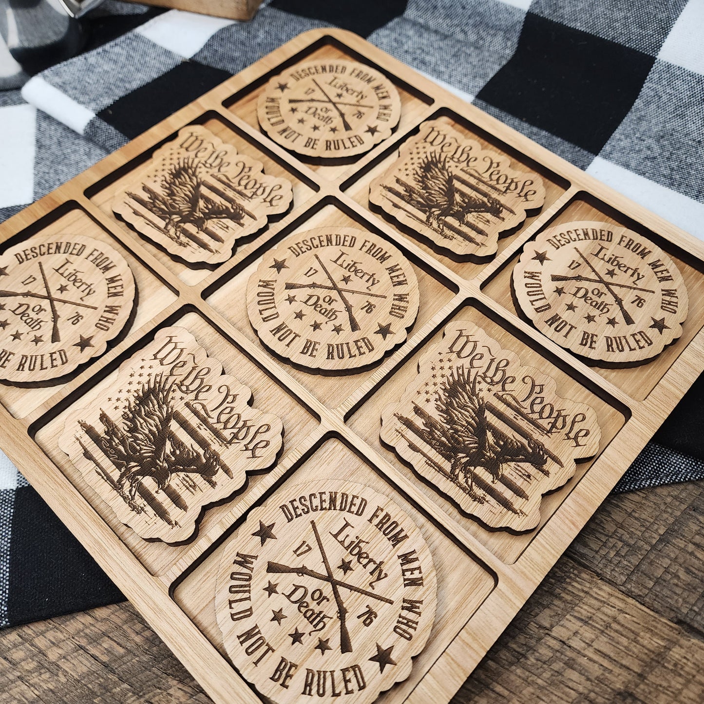 We the people tic tac toe