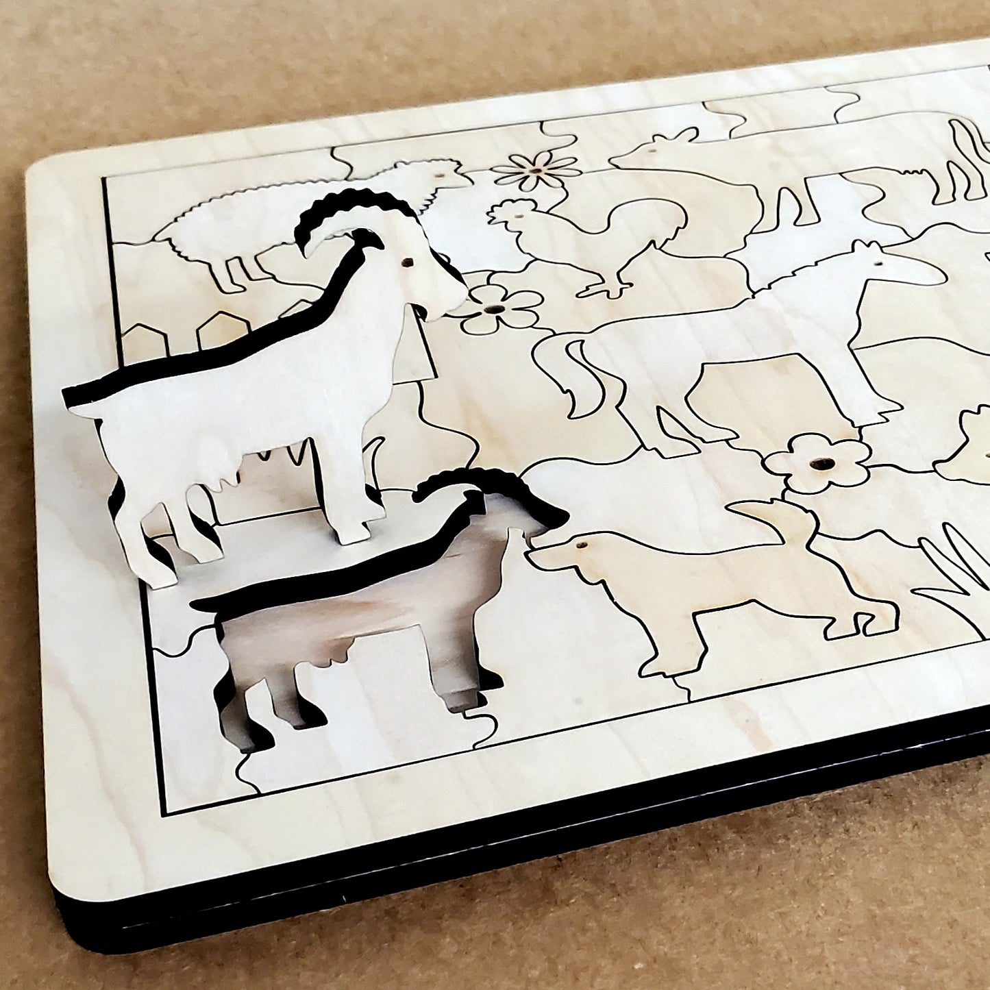 Farm Animal Puzzle
