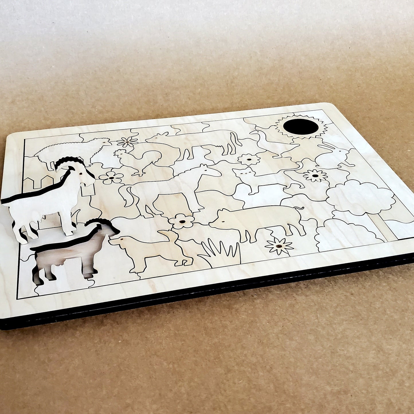 Farm Animal Puzzle