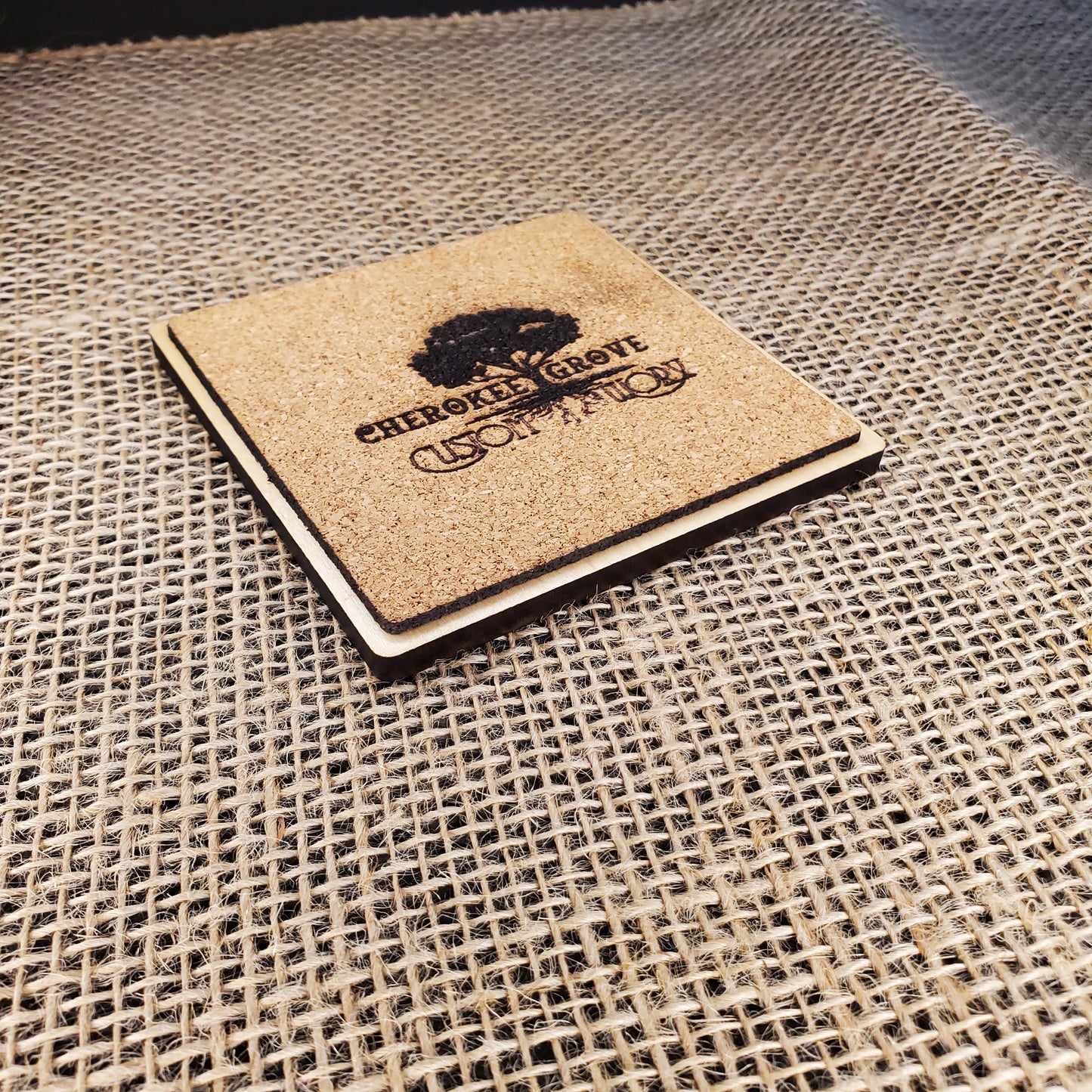 Compass Bears and Trees Coaster