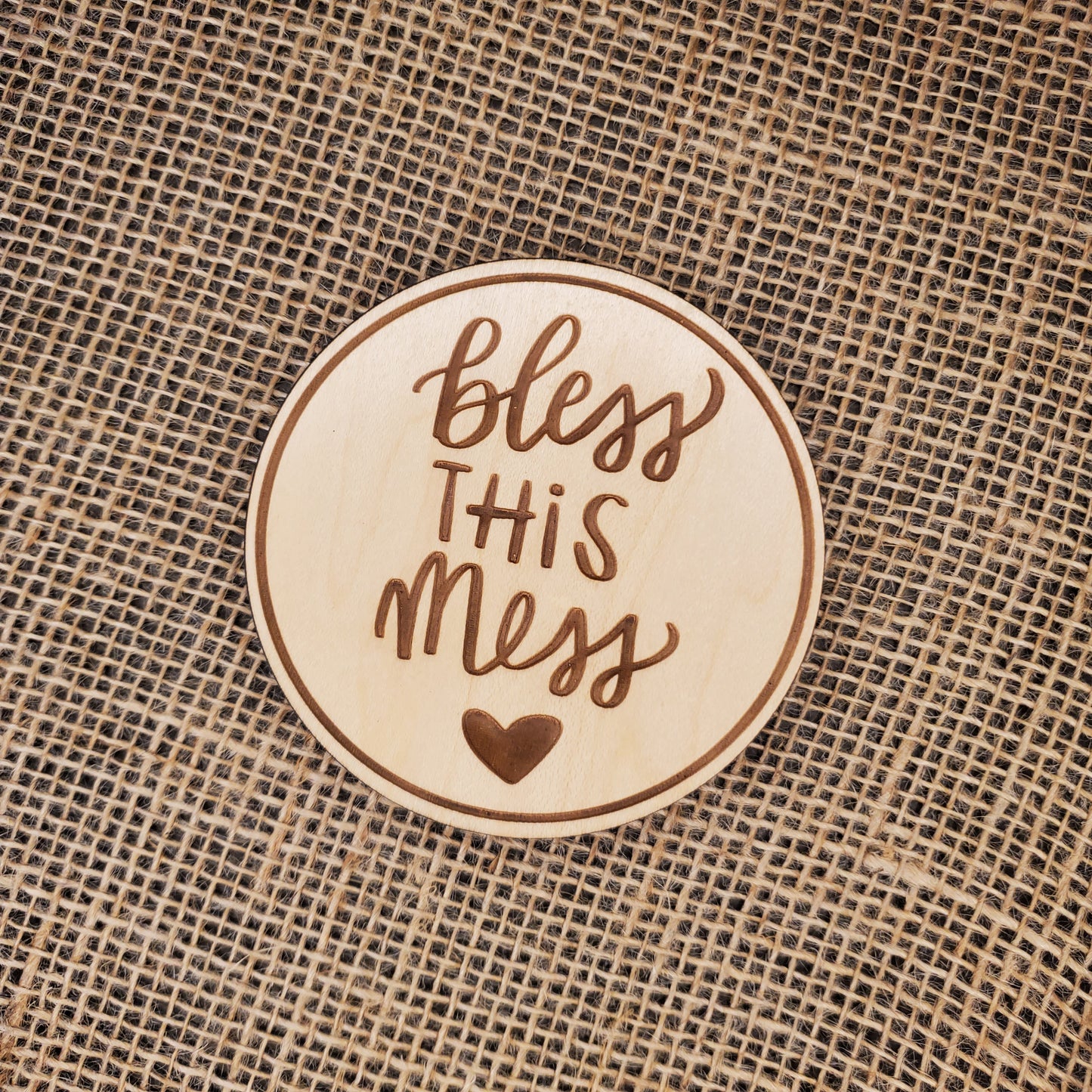 Bless This Mess Coaster