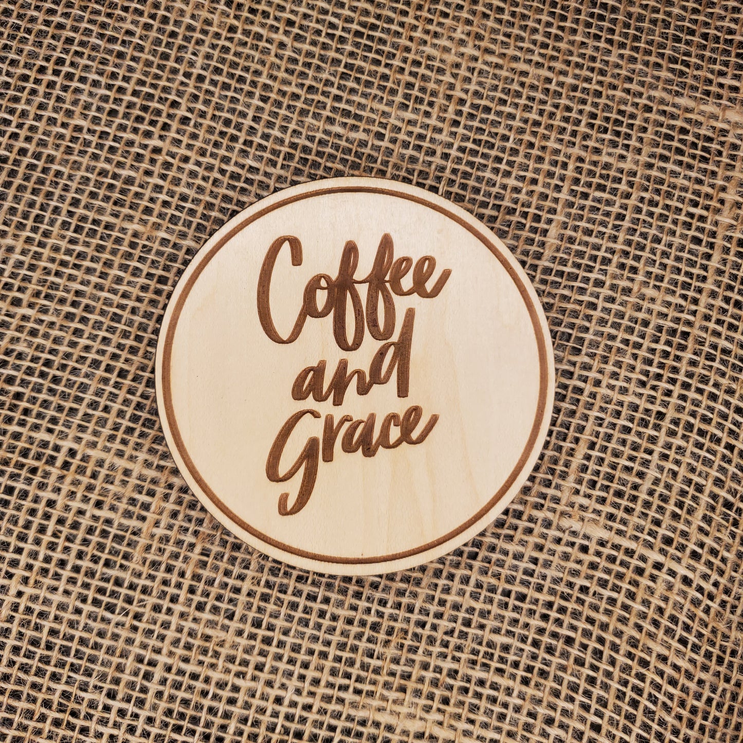Coffee and Grace Coaster