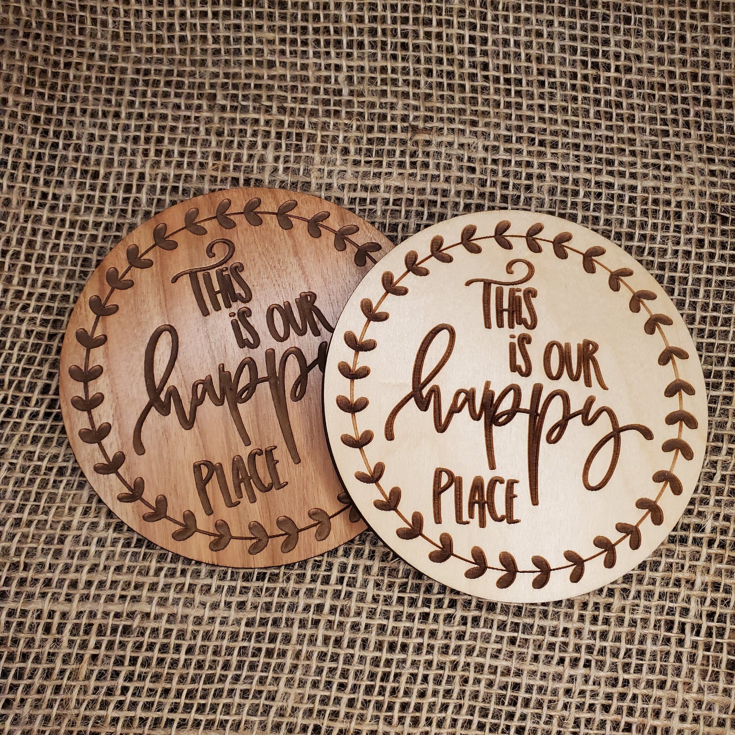 This Is Our Happy Place Coaster