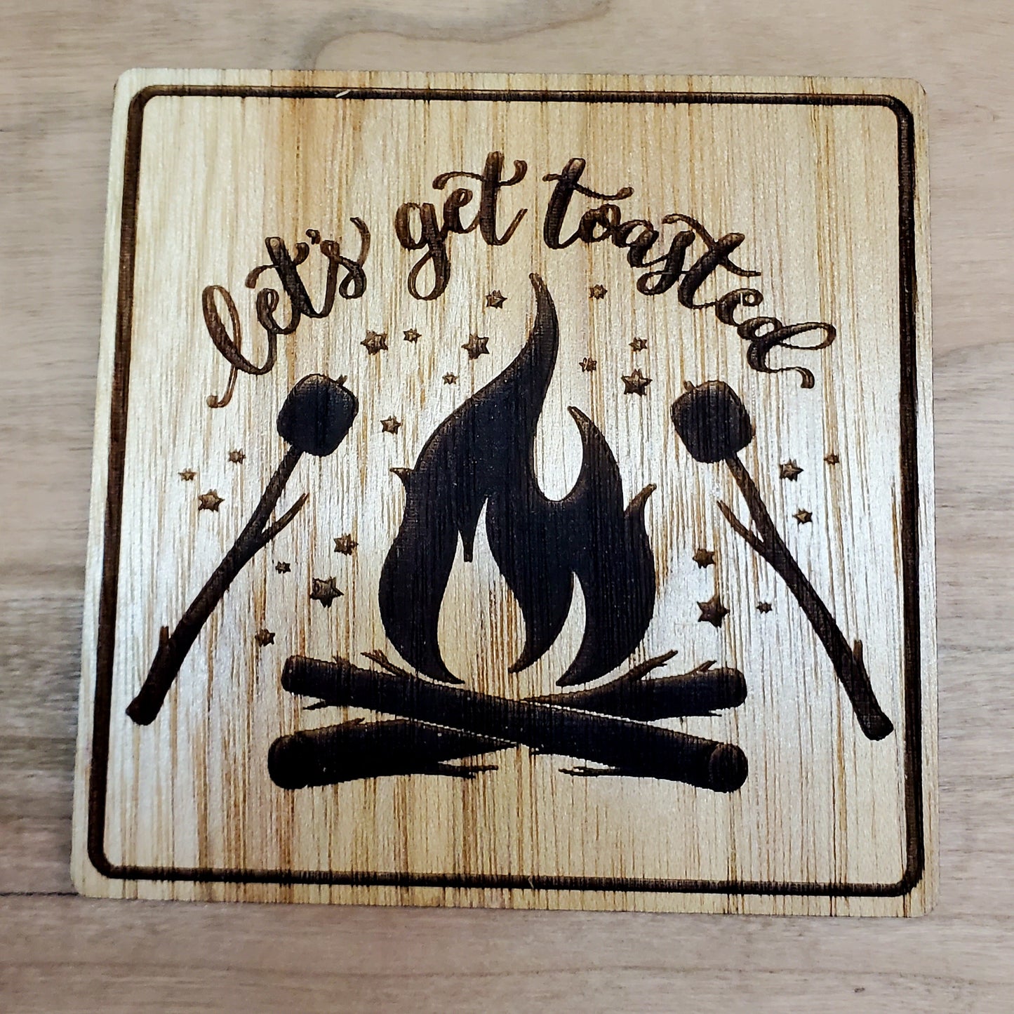 Let's Get Toasted Coaster