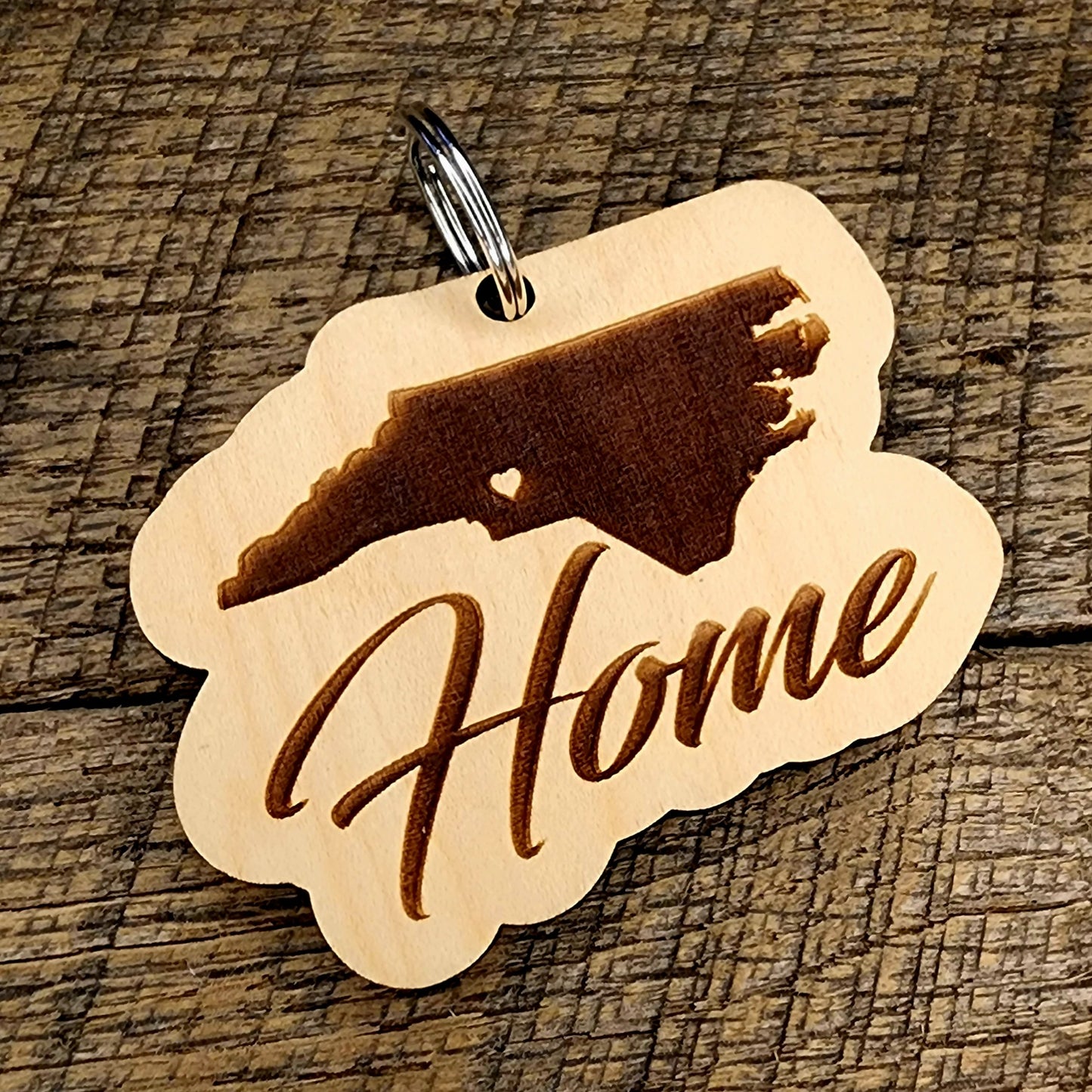 Home North Carolina Keychain
