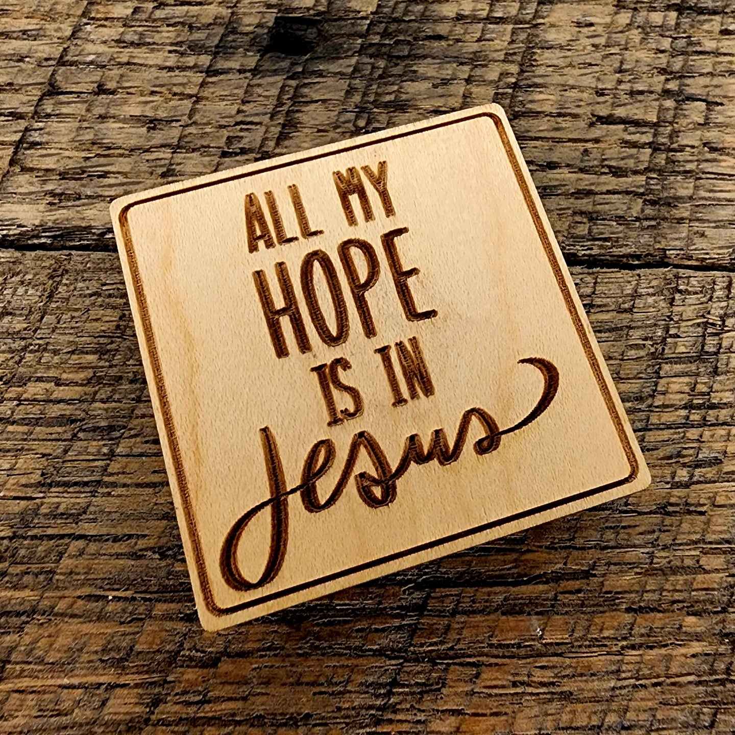 All My Hope Is In Jesus Tilted Left