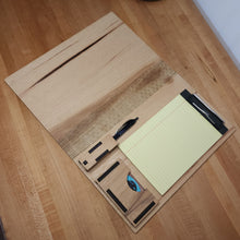 Load image into Gallery viewer, Small Wooden Portfolio w/Wooden Hinge
