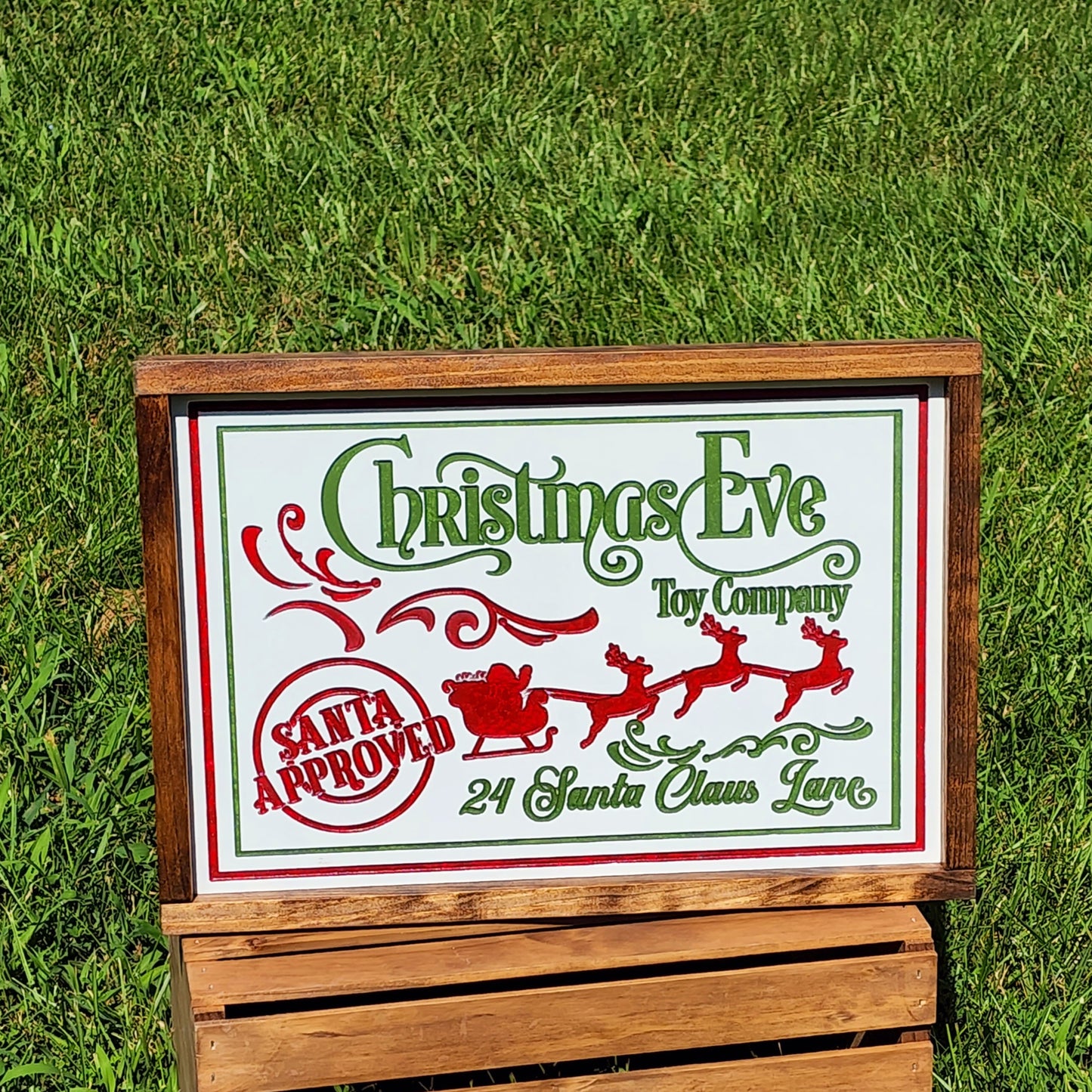 Christmas Eve Toy Company - Christmas Sign