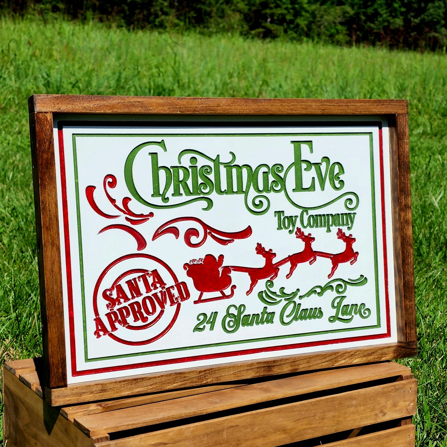 Christmas Eve Toy Company - Christmas Sign