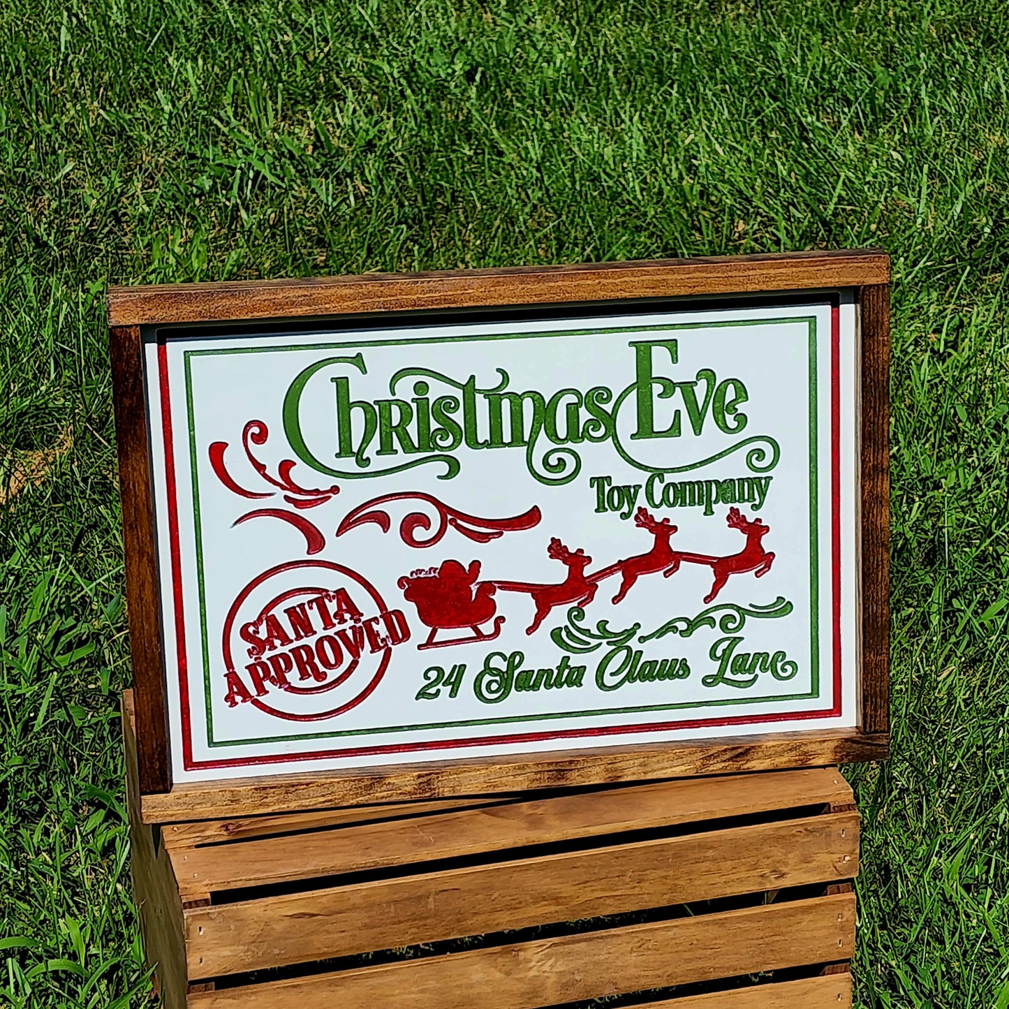 Christmas Eve Toy Company - Christmas Sign