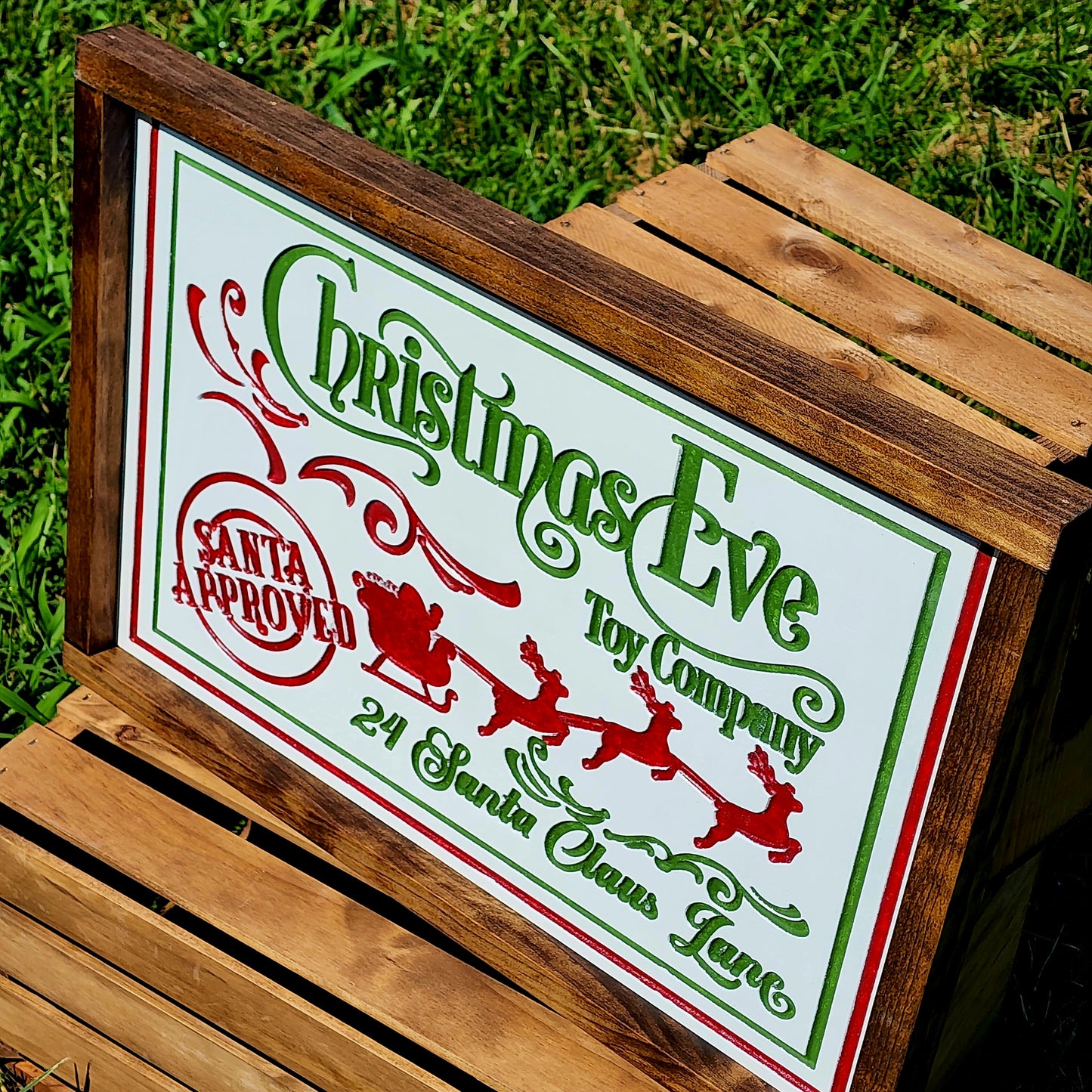 Christmas Eve Toy Company - Christmas Sign