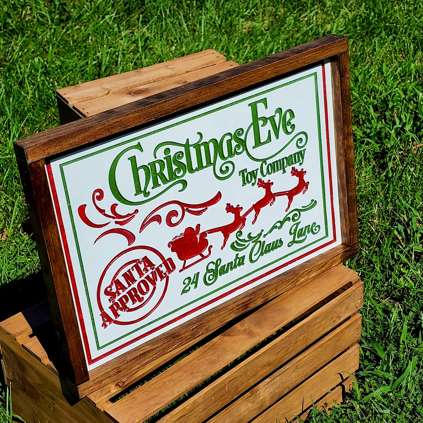 Christmas Eve Toy Company - Christmas Sign