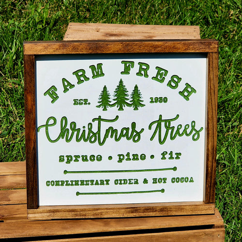 Farm Fresh Christmas Trees - Spruce Pine and Fir - Complimentary Cider and Hot Cocoa