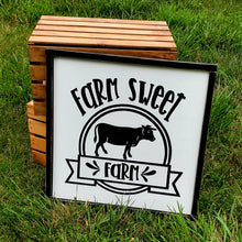 Load image into Gallery viewer, Farm Sweet Farm Sign
