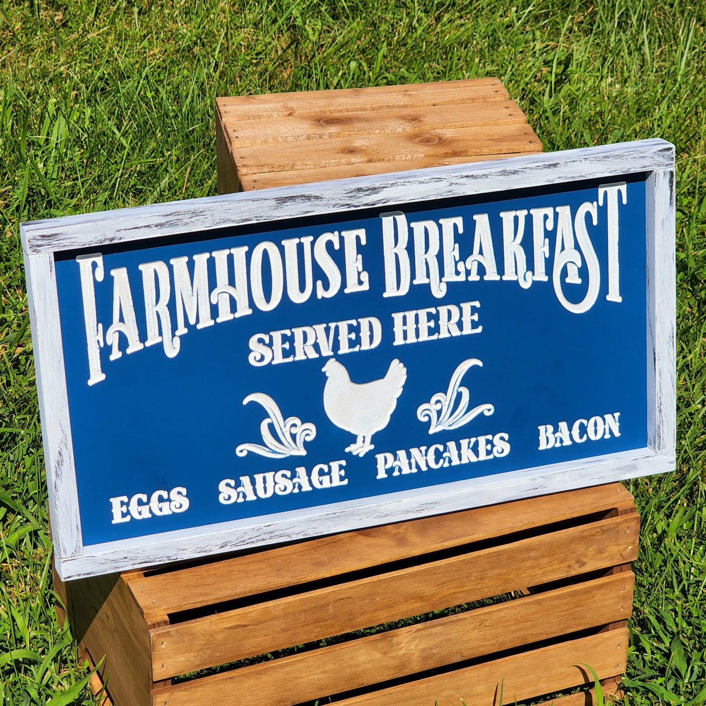 Farmhouse Breakfast Served Here