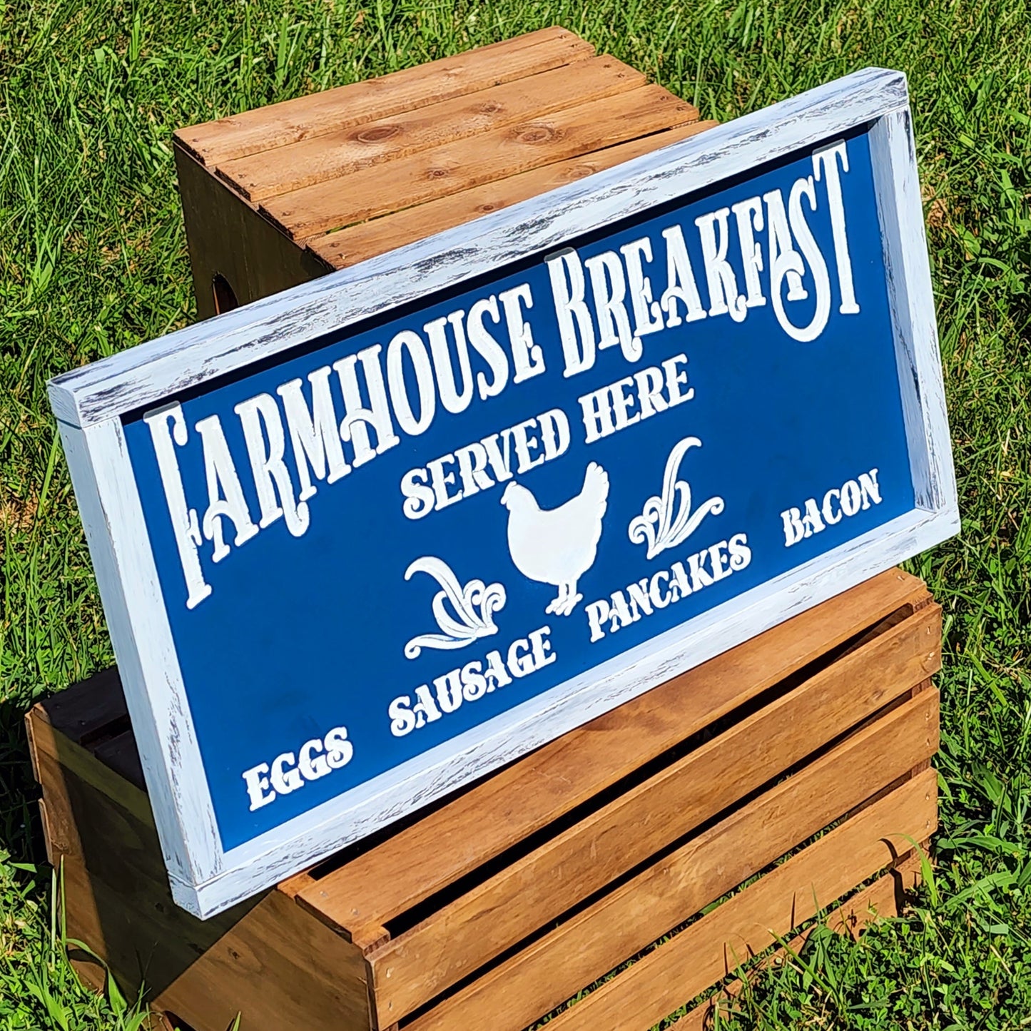 Farmhouse Breakfast Served Here
