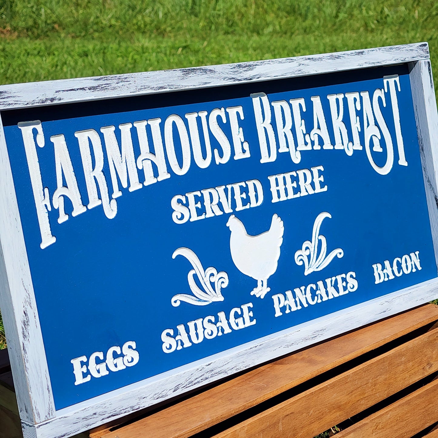 Farmhouse Breakfast Served Here