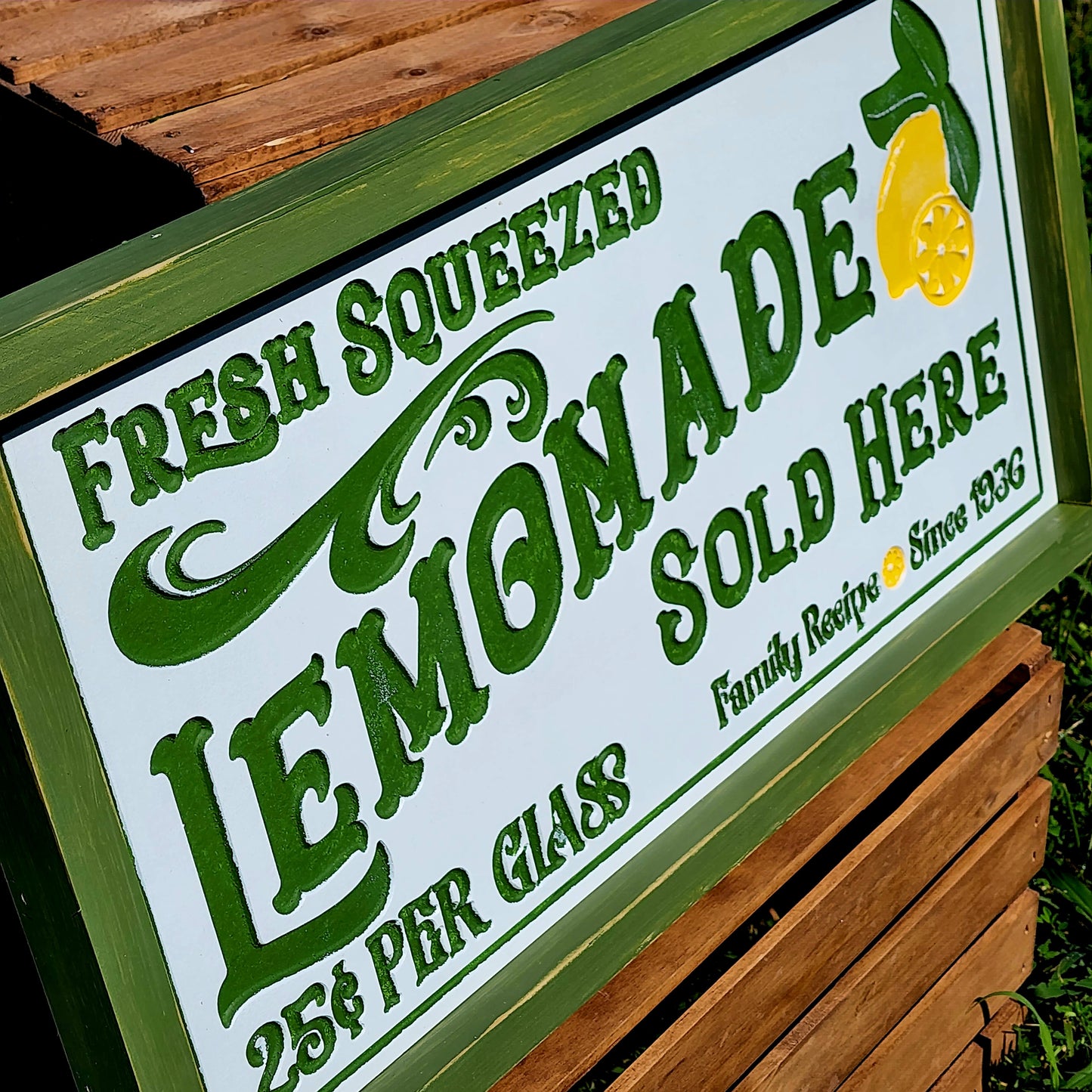 Fresh Squeezed Lemonade Side