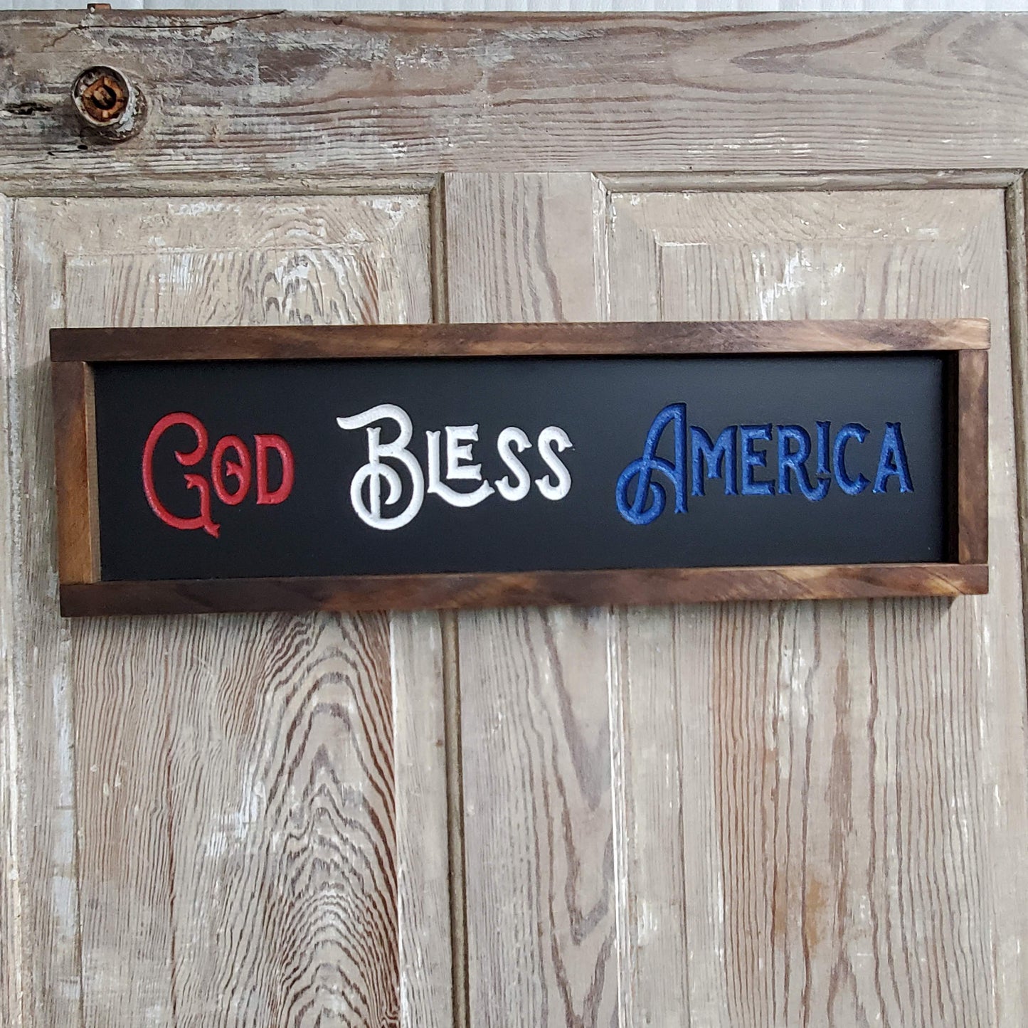 God Bless America Sign