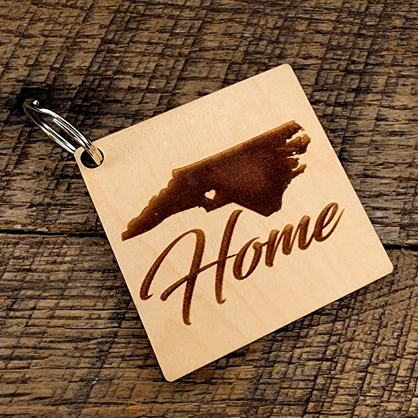 Home North Carolina Keychain