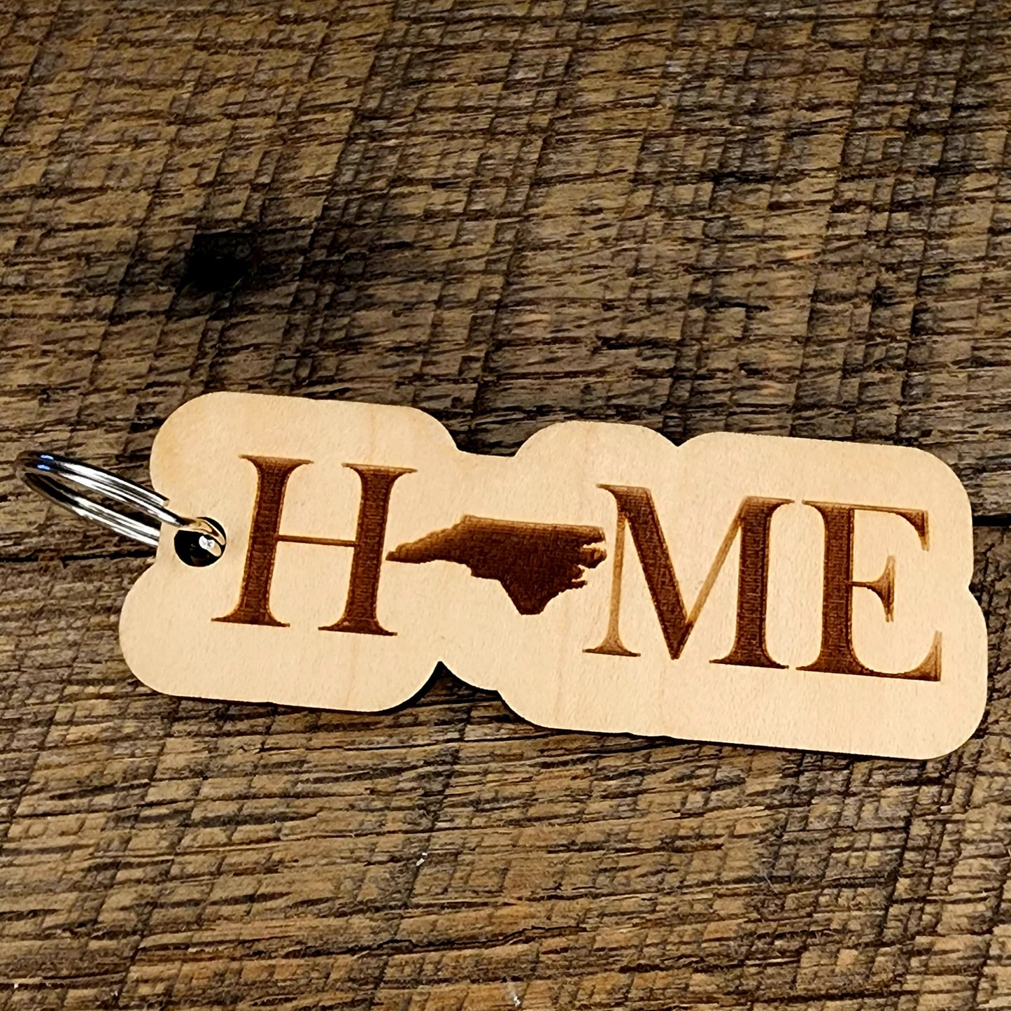Home North Carolina Keychain