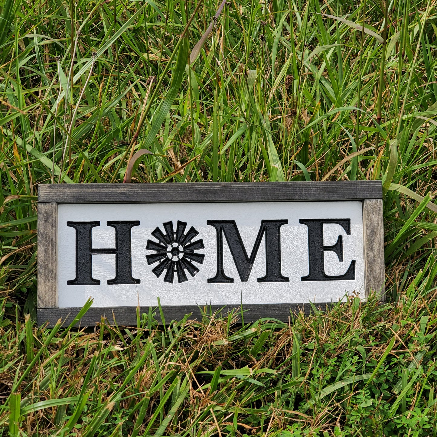Home Windmill Sign Outdoors