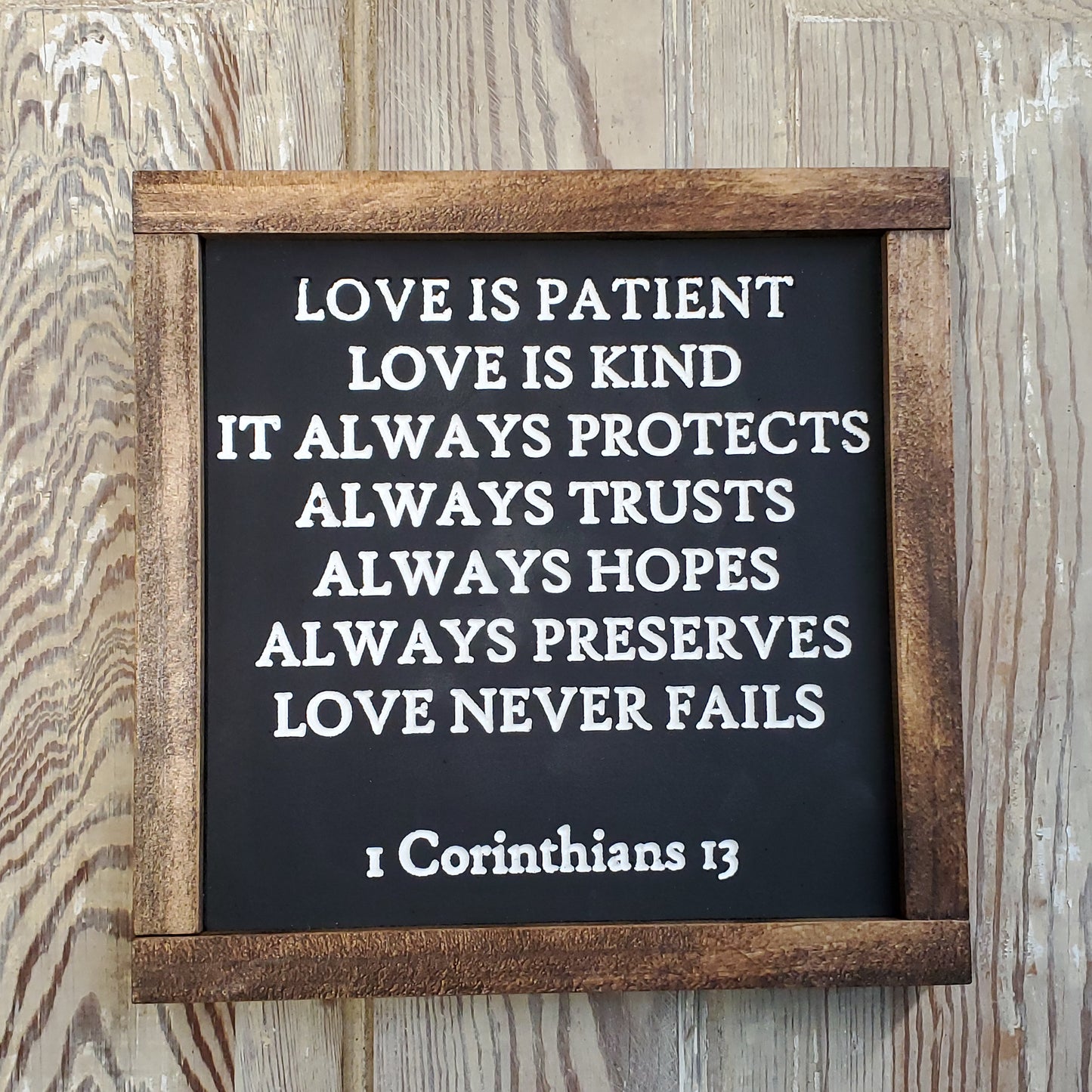 1 Corinthians 13 Sign