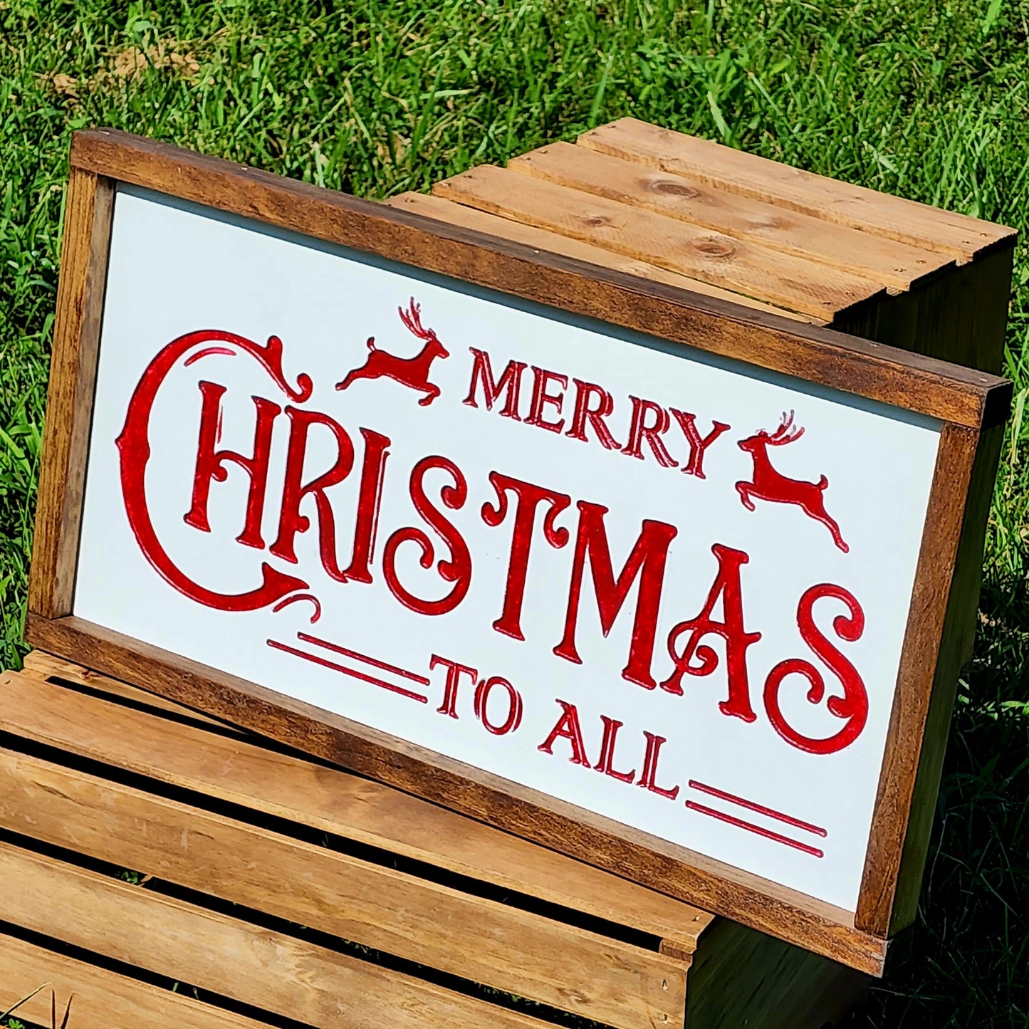 Merry Christmas to All - Reindeer