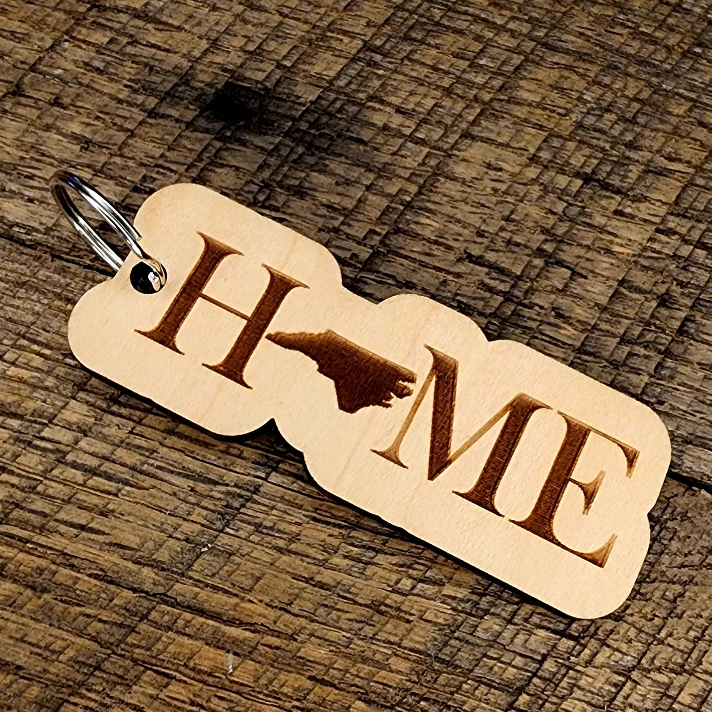 Home North Carolina Keychain