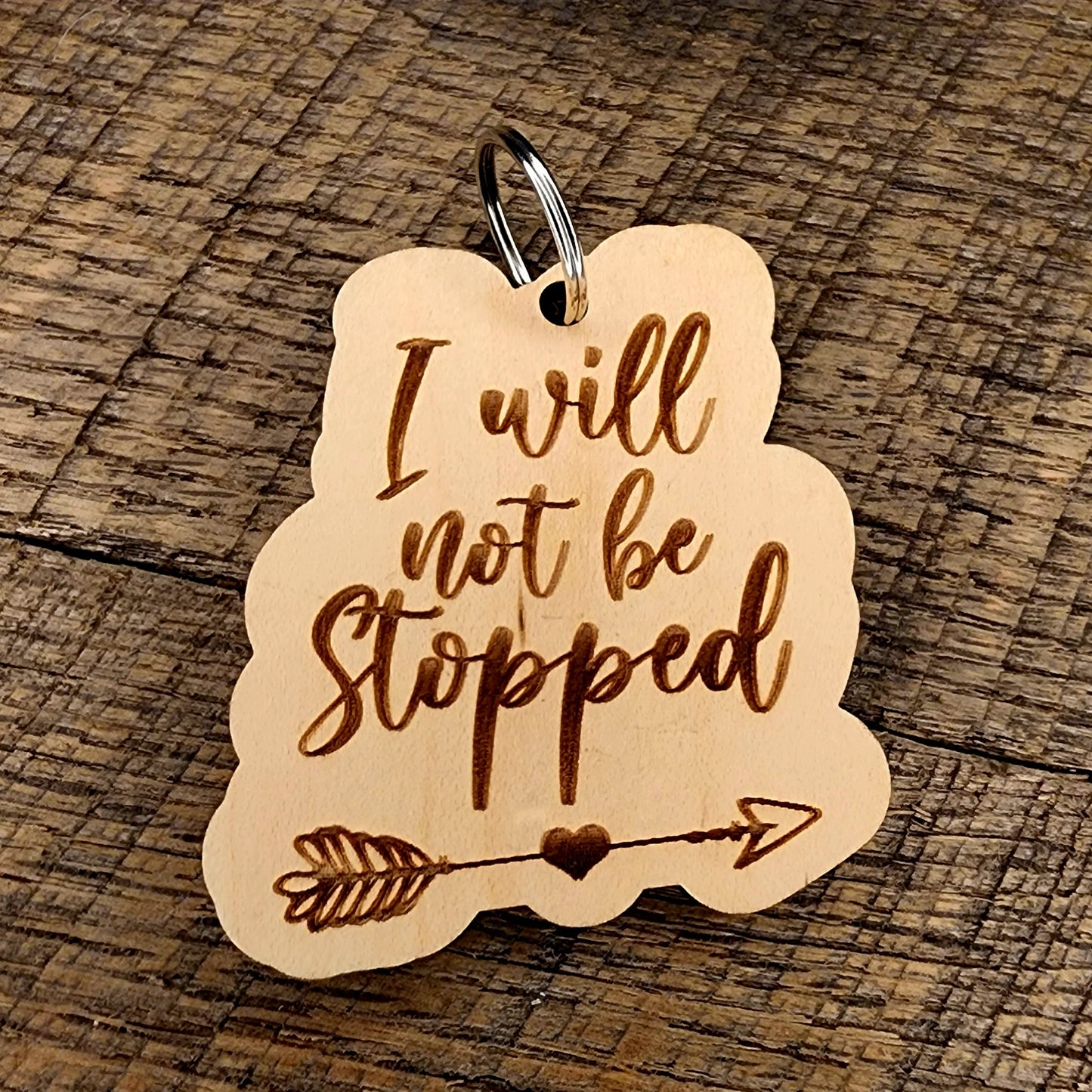 Will not be stopped keychain