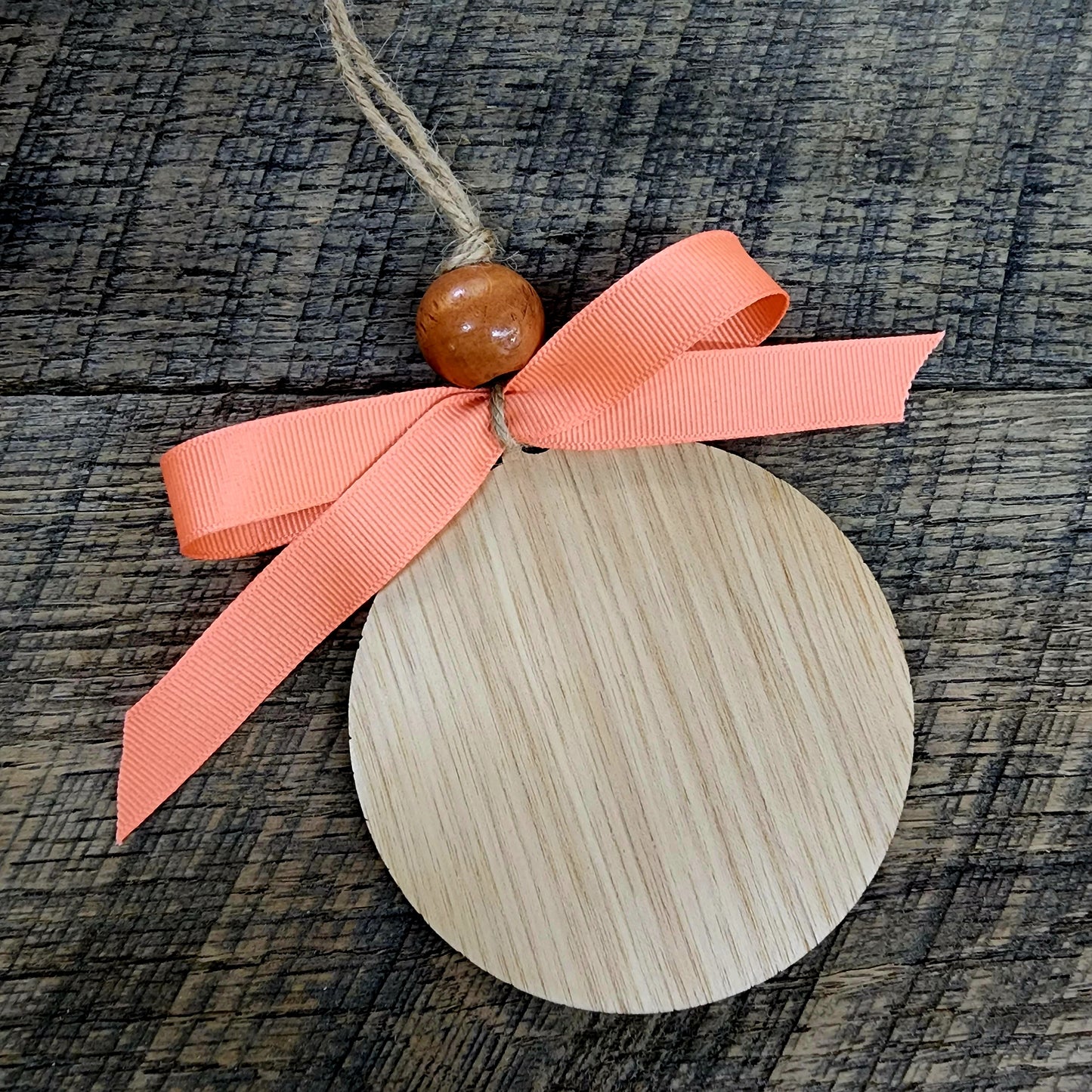 God Blessed Me With Hustle Peach Ribbon Back