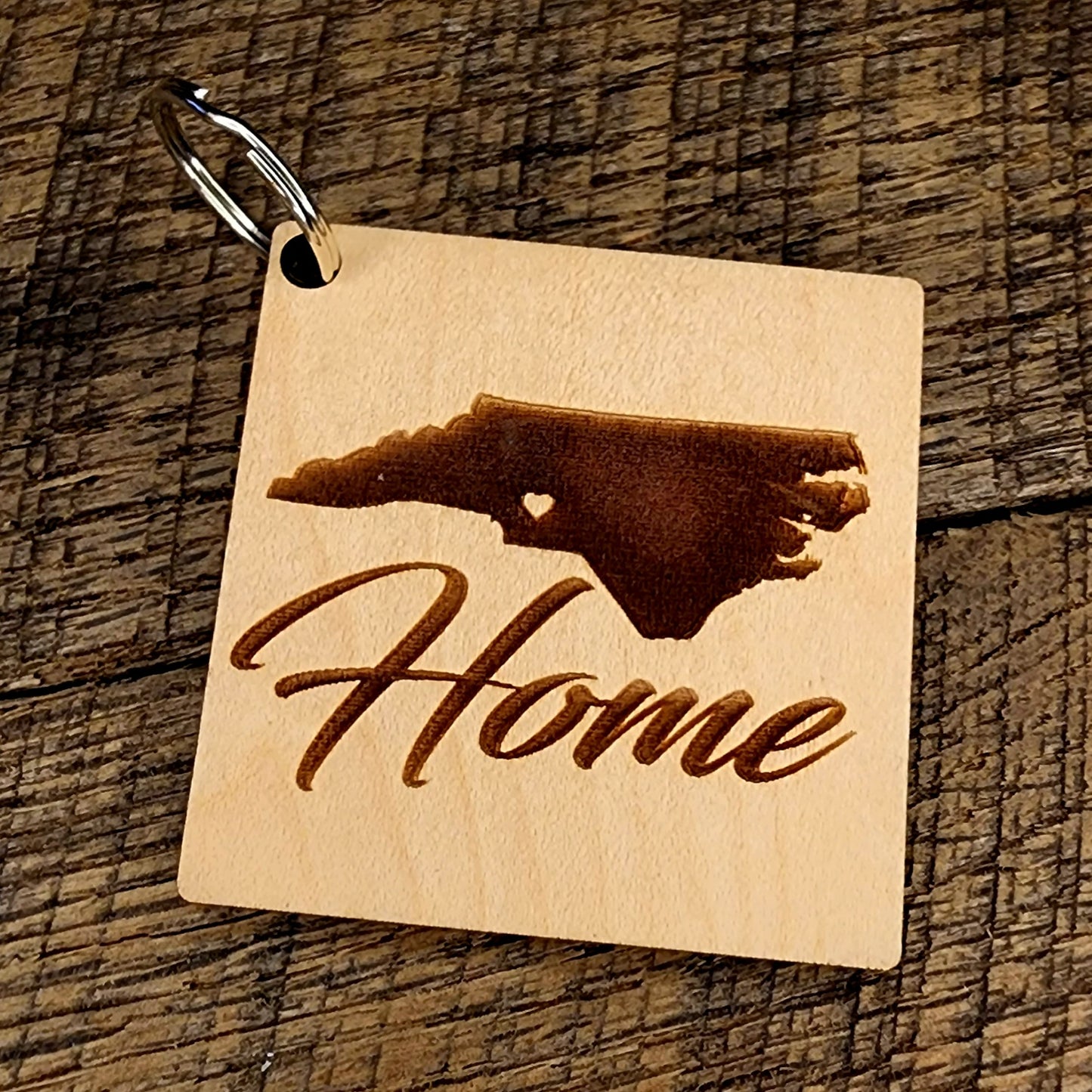Home North Carolina Keychain