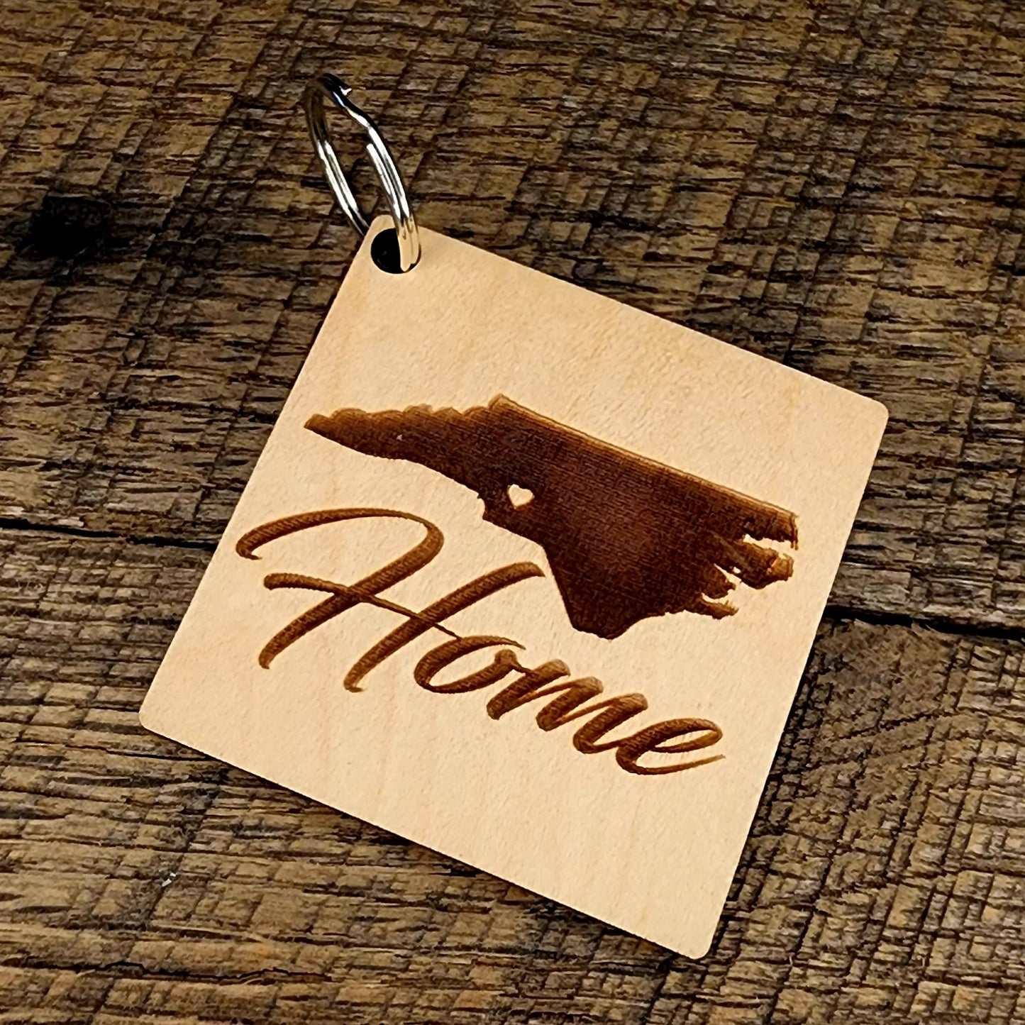 Home North Carolina Keychain