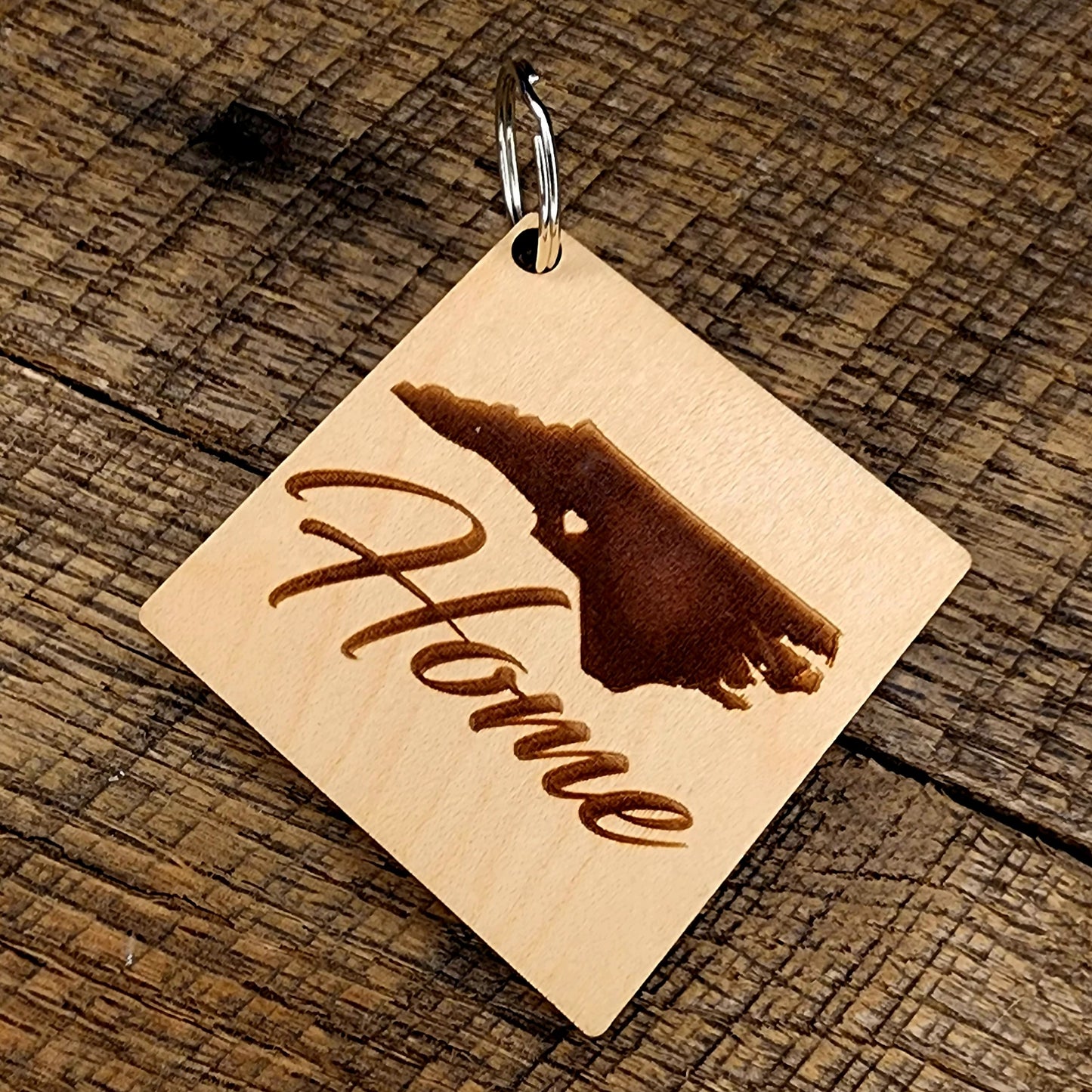 Home North Carolina Keychain