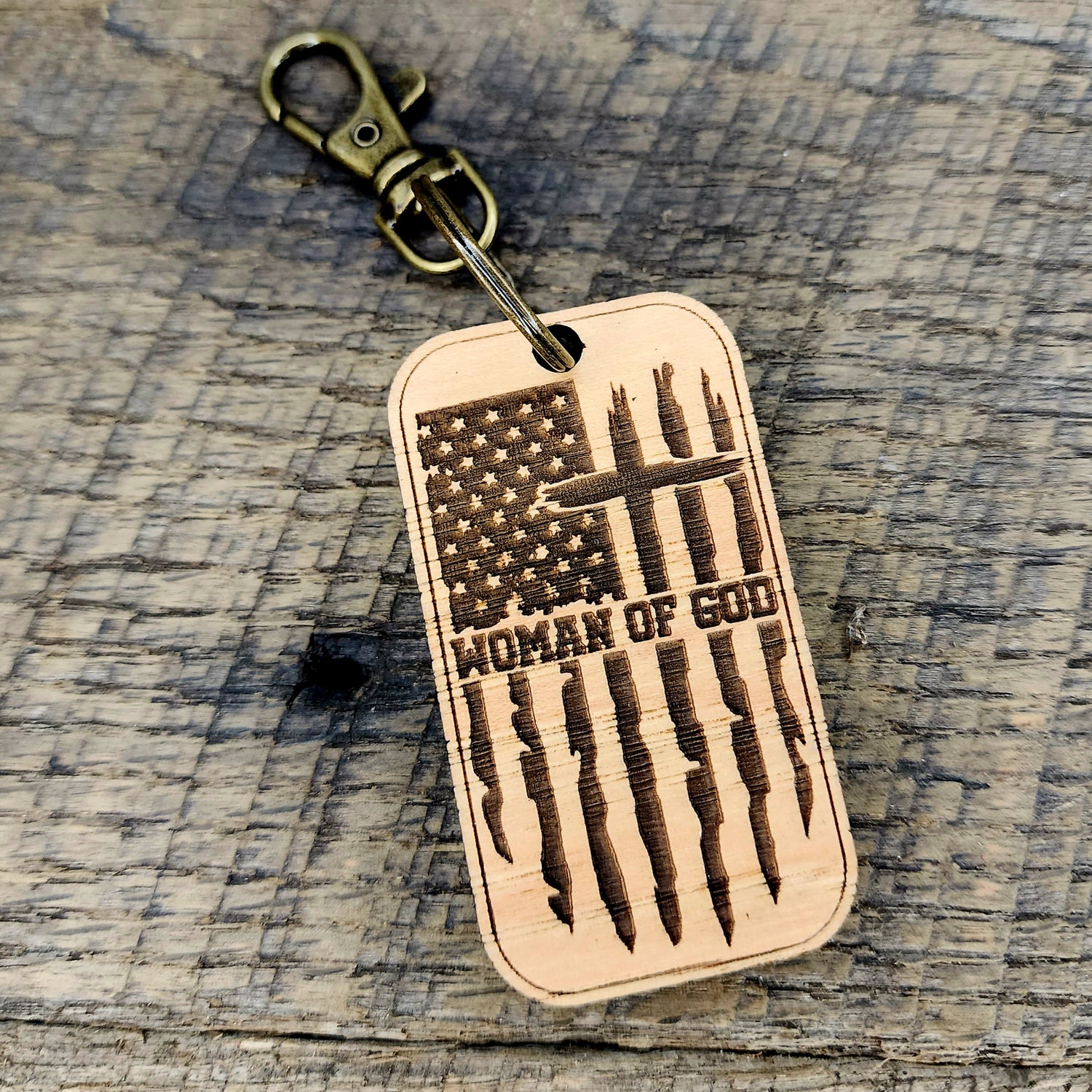 Cherokee Grove Custom Worx Keychain
