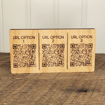 Wooden Engraved Business Cards