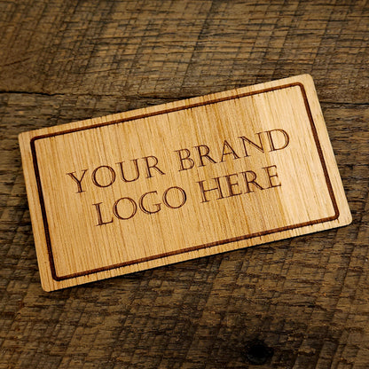 Wooden Engraved Business Cards