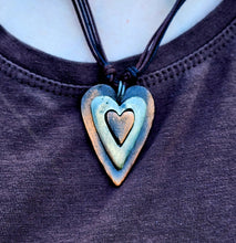 Load image into Gallery viewer, Rustic Heart Necklace

